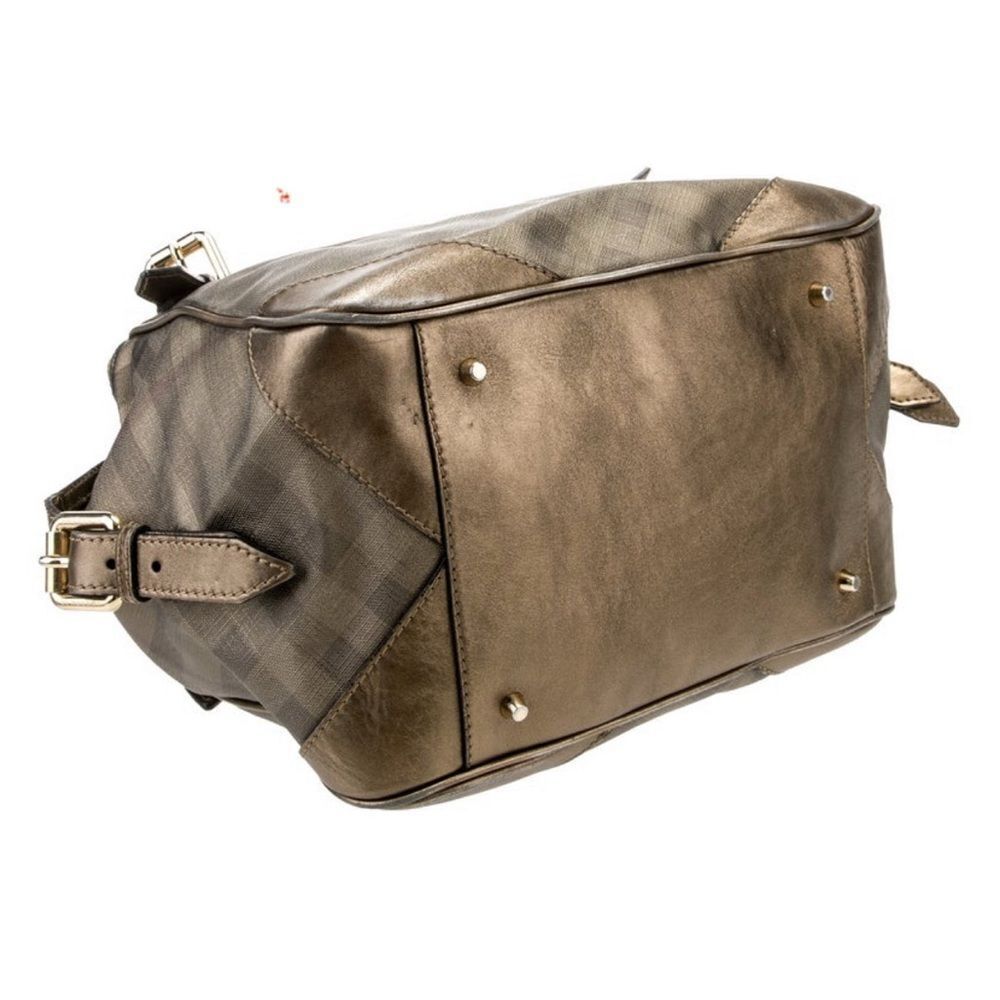 Burrberry Classic Checkered metallic Women's Shoulder Handbag - Picture 6 of 12